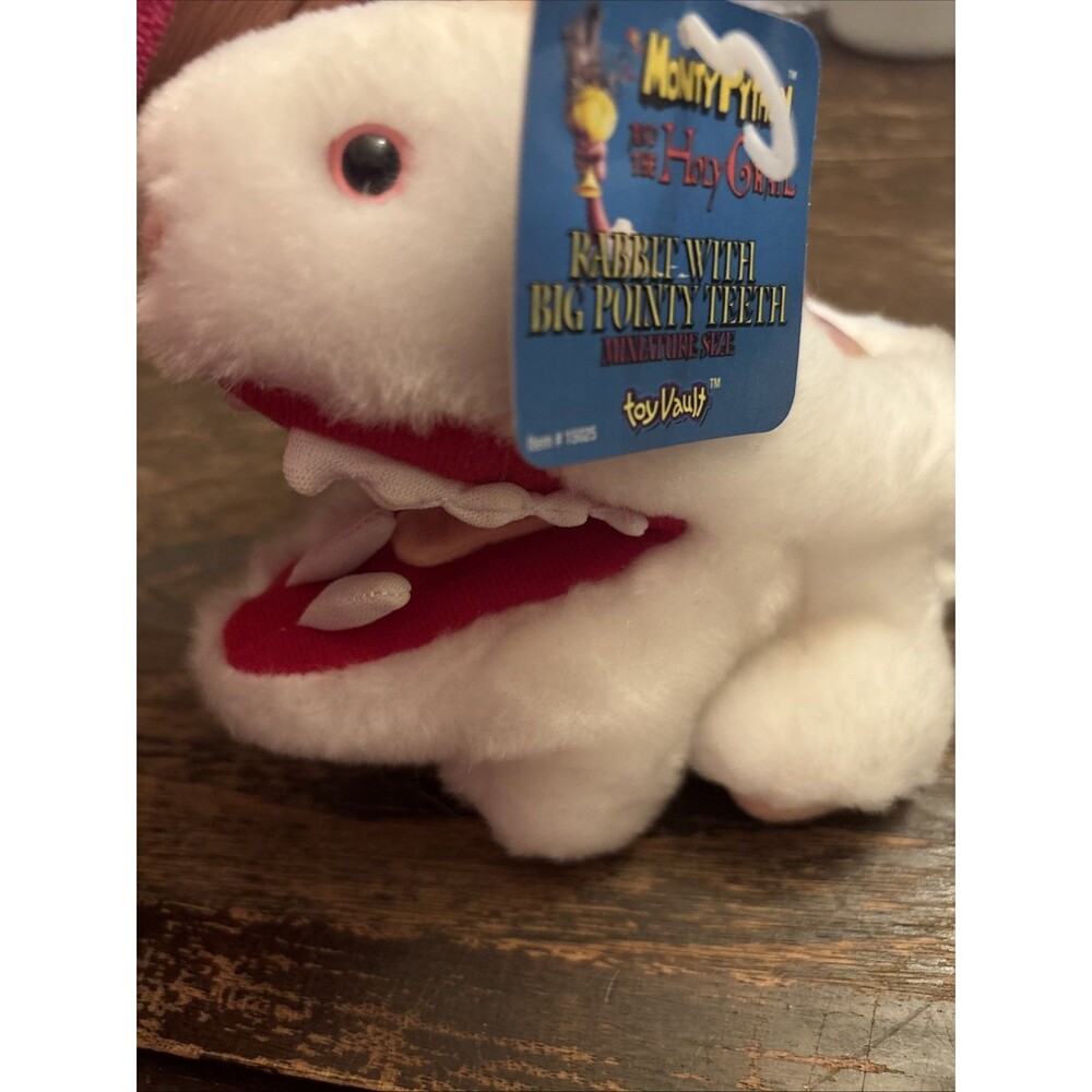 Monty Python Rabbit With Big Pointy Teeth Plush (2003 Toy Vault Vintage) WTG